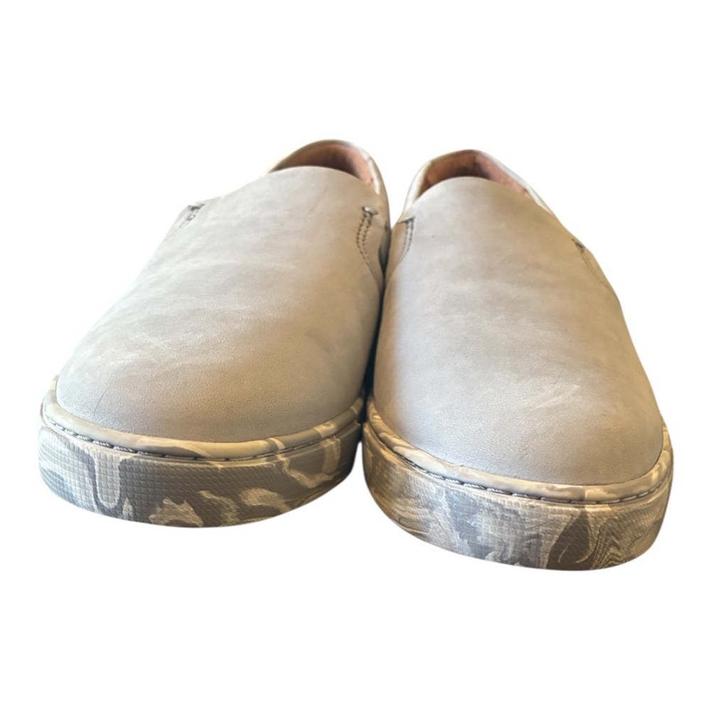 Frye Ivy Leather Slip-On Sneakers - Marbled Ice (Size 8.5) - Picture 8 of 12